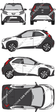 Toyota Aygo X, Kombilimousine, 5 Doors (2022)