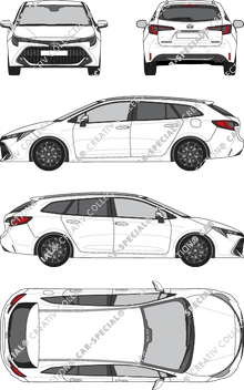 Toyota Corolla Touring Sports, Station wagon, 5 Doors (2019)