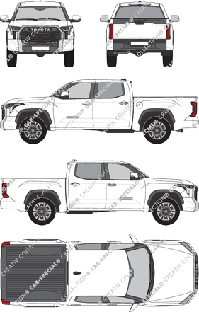 Toyota Tundra Pick-up, attuale (a partire da 2022) (Toyo_421)