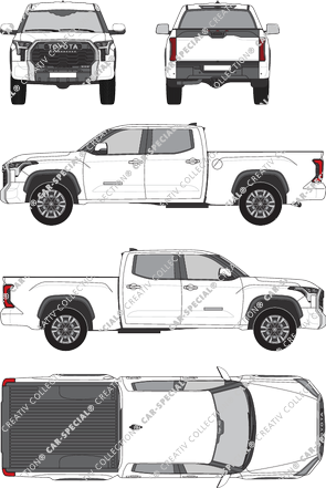 Toyota Tundra Pick-up, attuale (a partire da 2022) (Toyo_422)