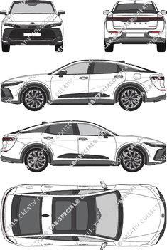 Toyota Crown, actual (desde 2023) (Toyo_426)