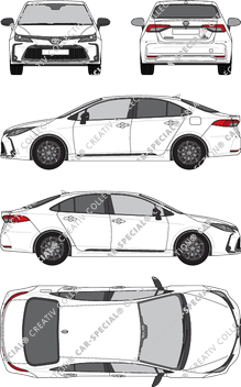 Toyota Corolla, limusina, 4 Doors (2020)