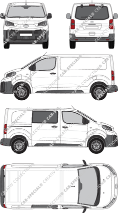 Toyota Proace Electric fourgon, actuel (depuis 2024) (Toyo_435)