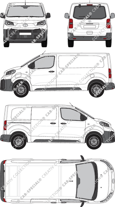 Toyota Proace Electric Kastenwagen, aktuell (seit 2024) (Toyo_437)