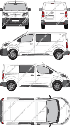 Toyota Proace Electric fourgon, actuel (depuis 2024) (Toyo_444)