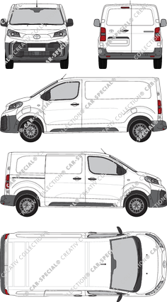 Toyota Proace Electric fourgon, actuel (depuis 2024) (Toyo_449)