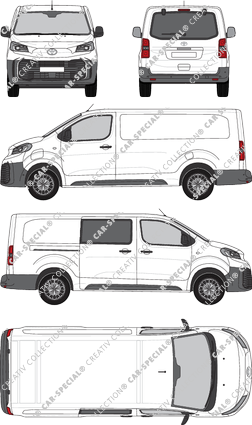 Toyota Proace Electric fourgon, actuel (depuis 2024) (Toyo_454)