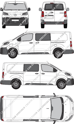 Toyota Proace Electric fourgon, actuel (depuis 2024) (Toyo_459)