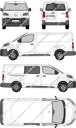 Toyota Proace Electric fourgon, actuel (depuis 2024) (Toyo_461)