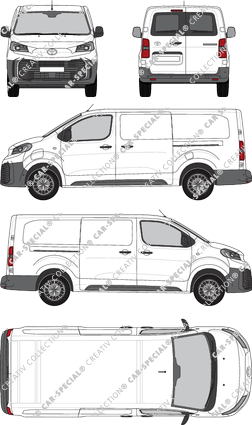 Toyota Proace Electric fourgon, actuel (depuis 2024) (Toyo_465)