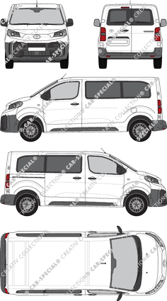 Toyota Proace Verso Kleinbus, aktuell (seit 2024) (Toyo_477)