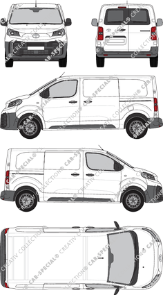 Toyota Proace furgón, actual (desde 2024) (Toyo_484)