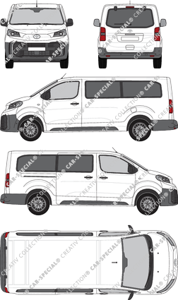 Toyota Proace Verso microbús, actual (desde 2024) (Toyo_489)
