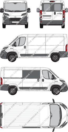 Toyoa Proace Max van/transporter, current (since 2024) (Toyo_511)