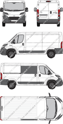 Toyoa Proace Max van/transporter, current (since 2024) (Toyo_514)