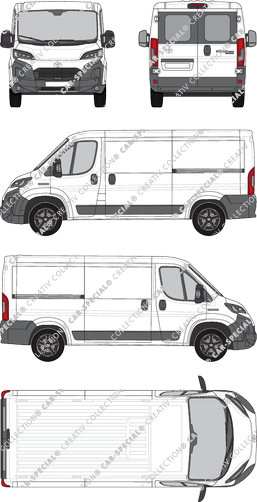 Toyoa Proace Max van/transporter, current (since 2024) (Toyo_515)