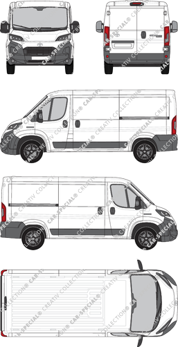 Toyoa Proace Max van/transporter, current (since 2024) (Toyo_517)