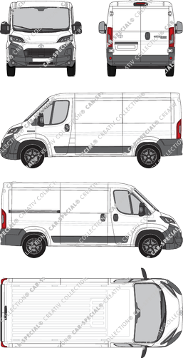 Toyoa Proace Max van/transporter, current (since 2024) (Toyo_518)