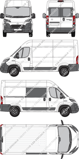 Toyoa Proace Max van/transporter, current (since 2024) (Toyo_523)