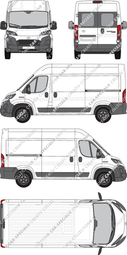 Toyoa Proace Max van/transporter, current (since 2024) (Toyo_527)