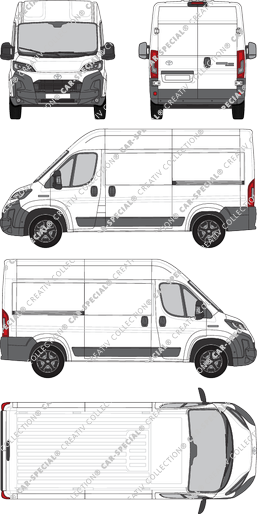 Toyoa Proace Max van/transporter, current (since 2024) (Toyo_529)