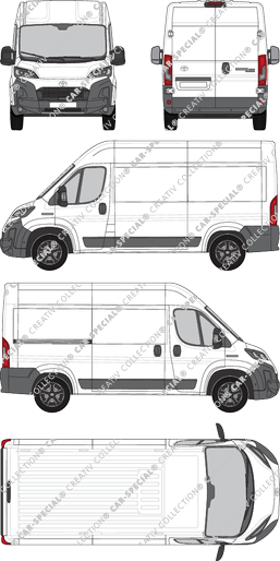 Toyoa Proace Max van/transporter, current (since 2024) (Toyo_530)
