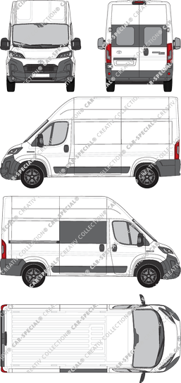 Toyoa Proace Max van/transporter, current (since 2024) (Toyo_533)