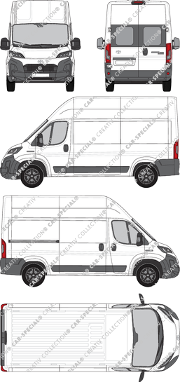 Toyoa Proace Max furgone, attuale (a partire da 2024) (Toyo_538)