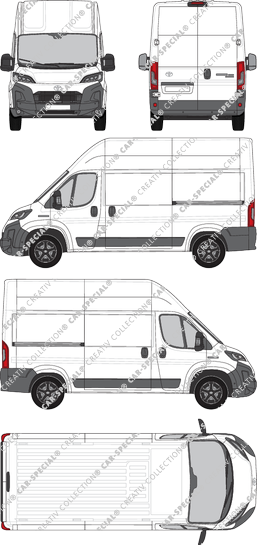 Toyoa Proace Max van/transporter, current (since 2024) (Toyo_539)