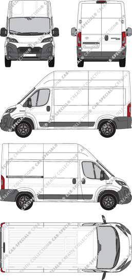 Toyoa Proace Max furgone, attuale (a partire da 2024) (Toyo_540)