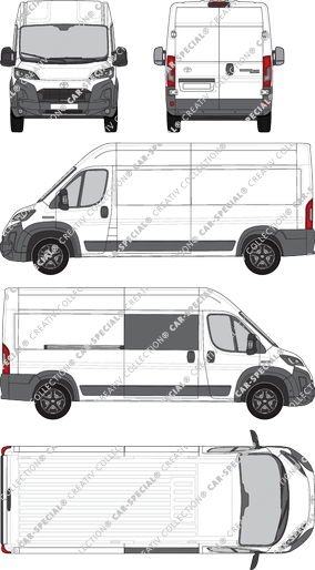 Toyoa Proace Max van/transporter, current (since 2024) (Toyo_548)