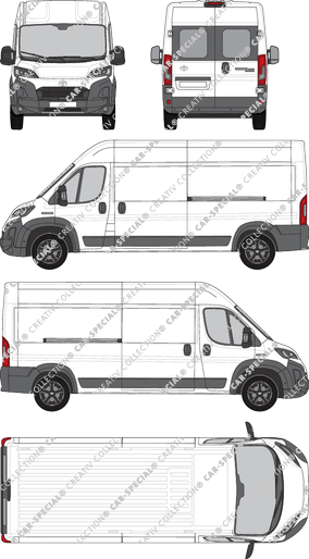 Toyoa Proace Max van/transporter, current (since 2024) (Toyo_549)
