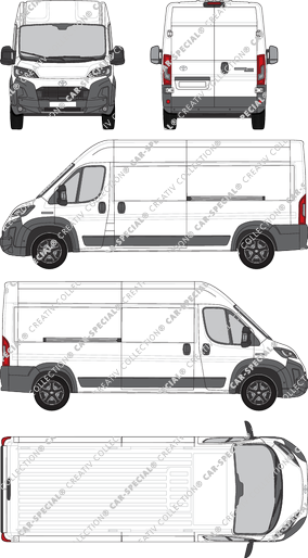 Toyoa Proace Max van/transporter, current (since 2024) (Toyo_551)