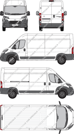 Toyoa Proace Max van/transporter, current (since 2024) (Toyo_552)