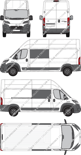 Toyoa Proace Max van/transporter, current (since 2024) (Toyo_557)