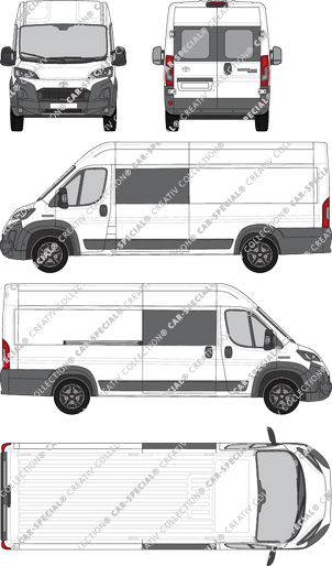 Toyoa Proace Max van/transporter, current (since 2024) (Toyo_566)