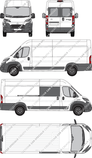 Toyoa Proace Max van/transporter, current (since 2024) (Toyo_567)