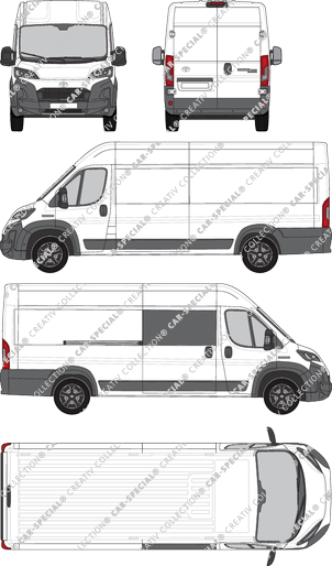 Toyoa Proace Max van/transporter, current (since 2024) (Toyo_570)