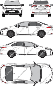 Toyota Corolla Sedan berlina, actual (desde 2020) (Toyo_624)