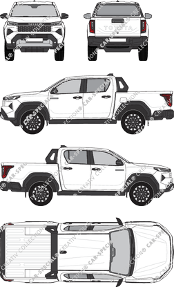 Toyota Hilux Mild Hybrid Double Cab (Toyo_629)