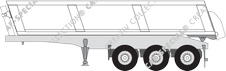 Schmitz Cargobull Dreiachs-Kippsattelauflieger Semi-trailer