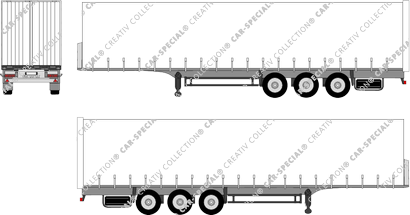 Schmitz Cargobull Sattelcurtainsider SCS, SCS, Semirremolque