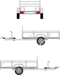 Anssems BSX Einachser 1300, Einachser (2012)