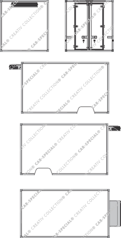 Lecapitaine Kühlkofferaufbau box body (Trai_070)