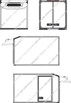 Lecapitaine Kühlkofferaufbau box body (Trai_071)