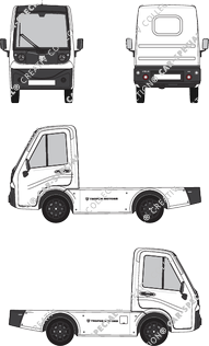 Tropos Motors Able, Fahrgestell, 2 Doors (2021)