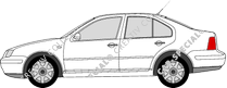 Volkswagen Bora, 1998–2005