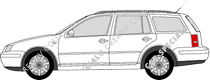 Volkswagen Bora Variant Station wagon, 1999–2004