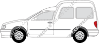 Volkswagen Caddy van/transporter, 1995–2003