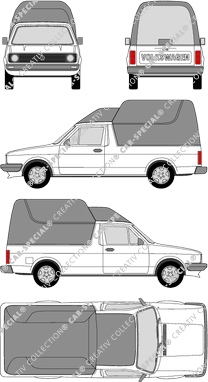Volkswagen Caddy, 1997–1993 (VW_006)